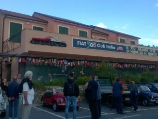 Il Fiat 500 Club Italia a Garlenda, in provincia di Savona