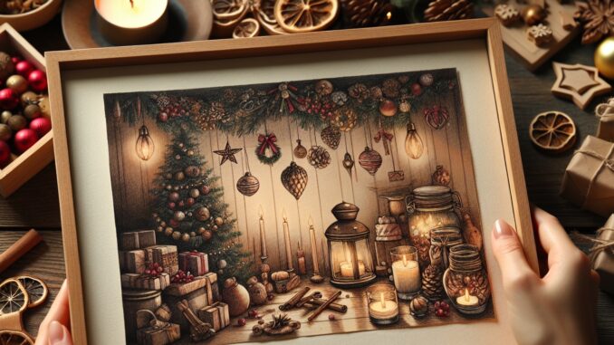fantasia decorazioni natalizie - effe